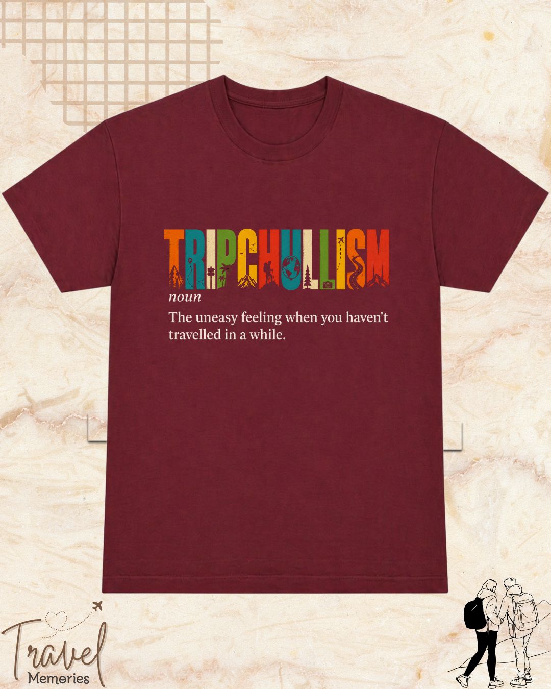 Hinglish Dictionary Travel Cotton Tshirt