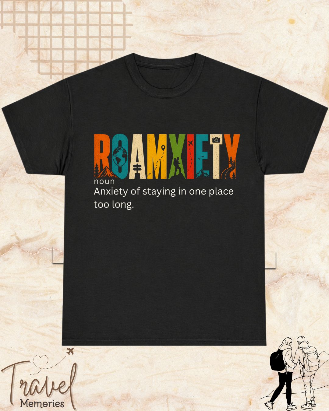 Hinglish Dictionary Travel Cotton Tshirt