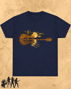 Guitar Relaxation Music Cotton T-Shirt