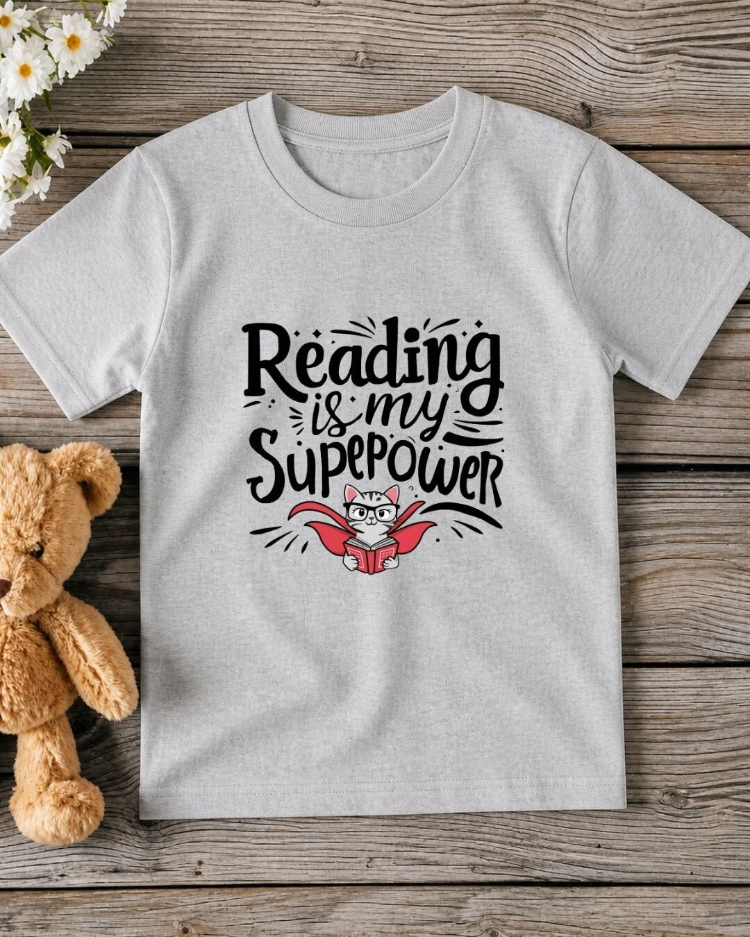Literacy Kid Cotton Tee