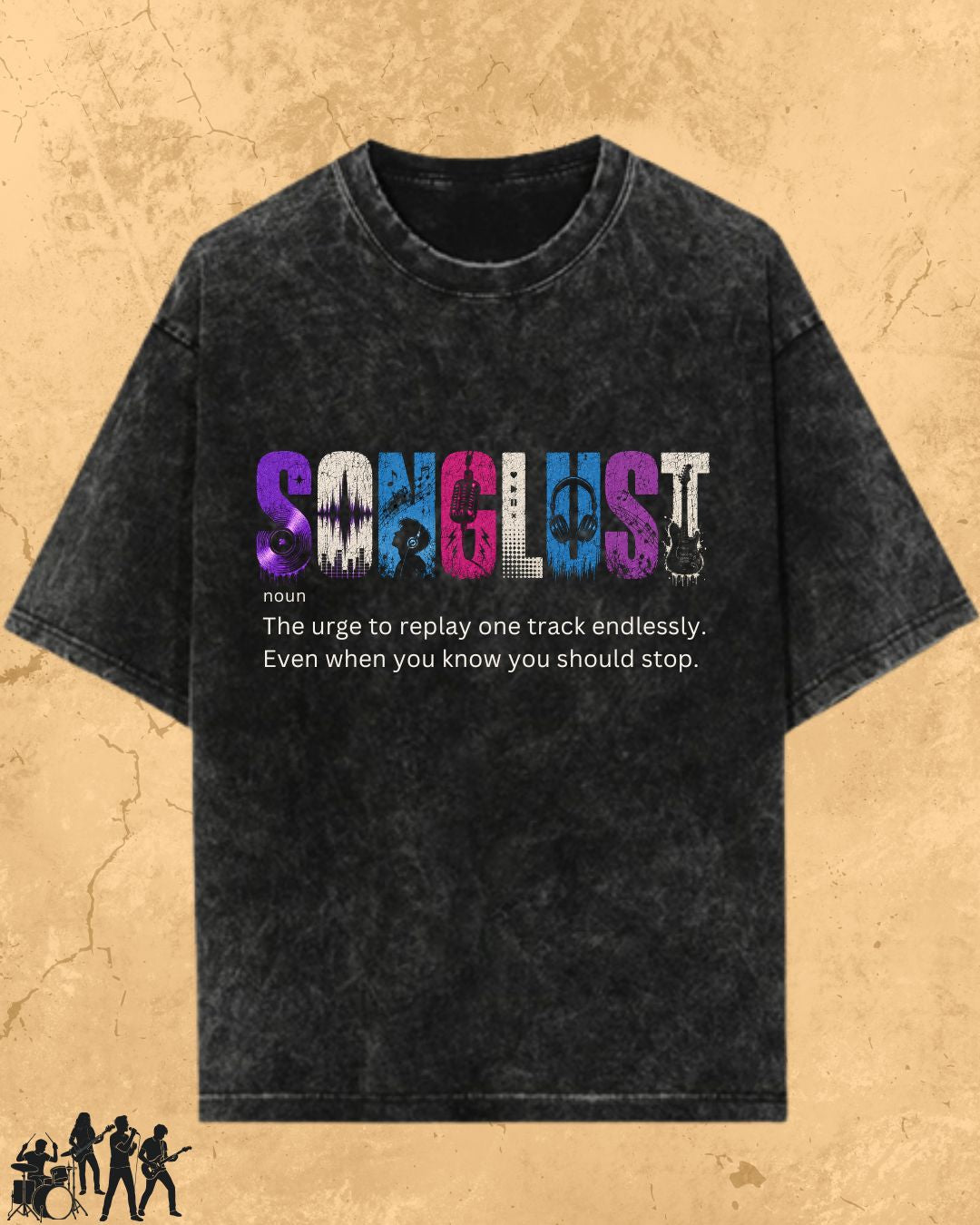 Hinglish Music Dictionary Cotton Tshirt