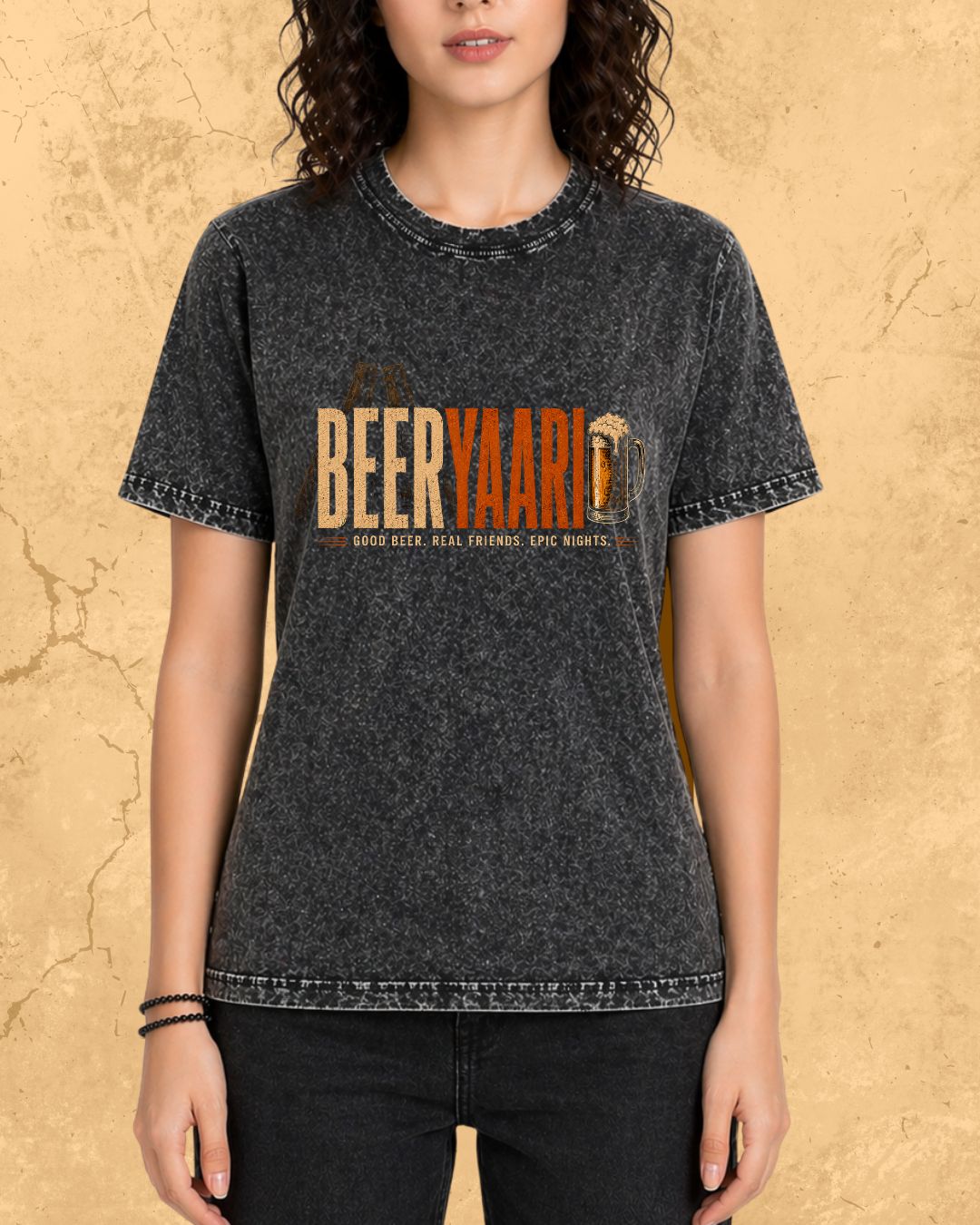 Beer Vibes Cotton Tshirt