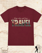WanderScape Travel Cotton Tshirt