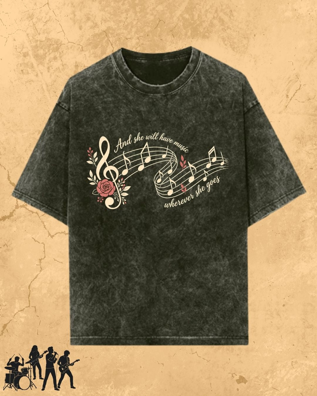 Soul Vibes Music Cotton T-Shirt