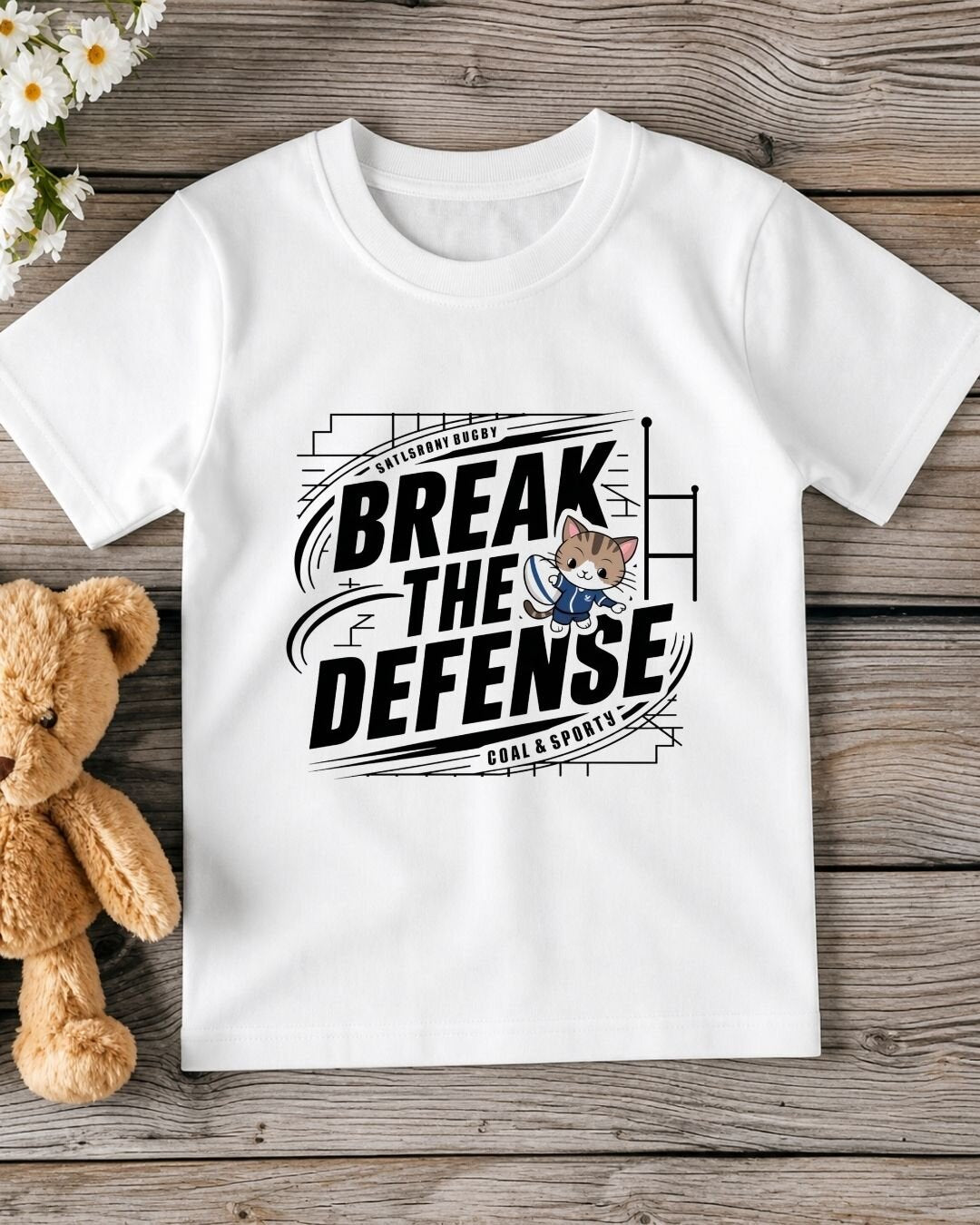 Rugby Kid Cotton Tee