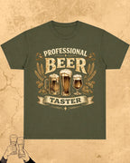 Beer Bond Statement Cotton T-Shirt