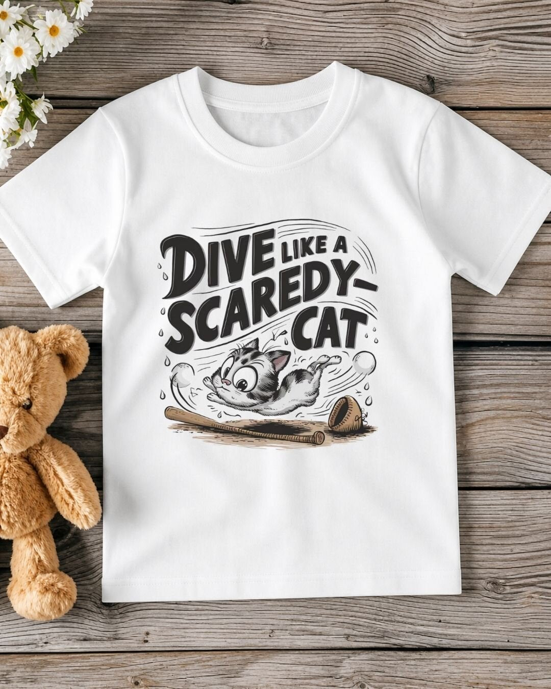Baseball Kid Cotton Tee