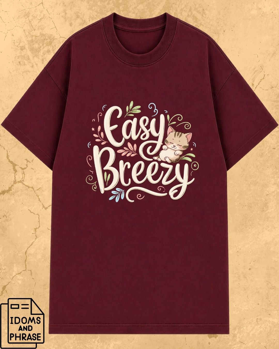 Idiom Whisker Cotton Tee