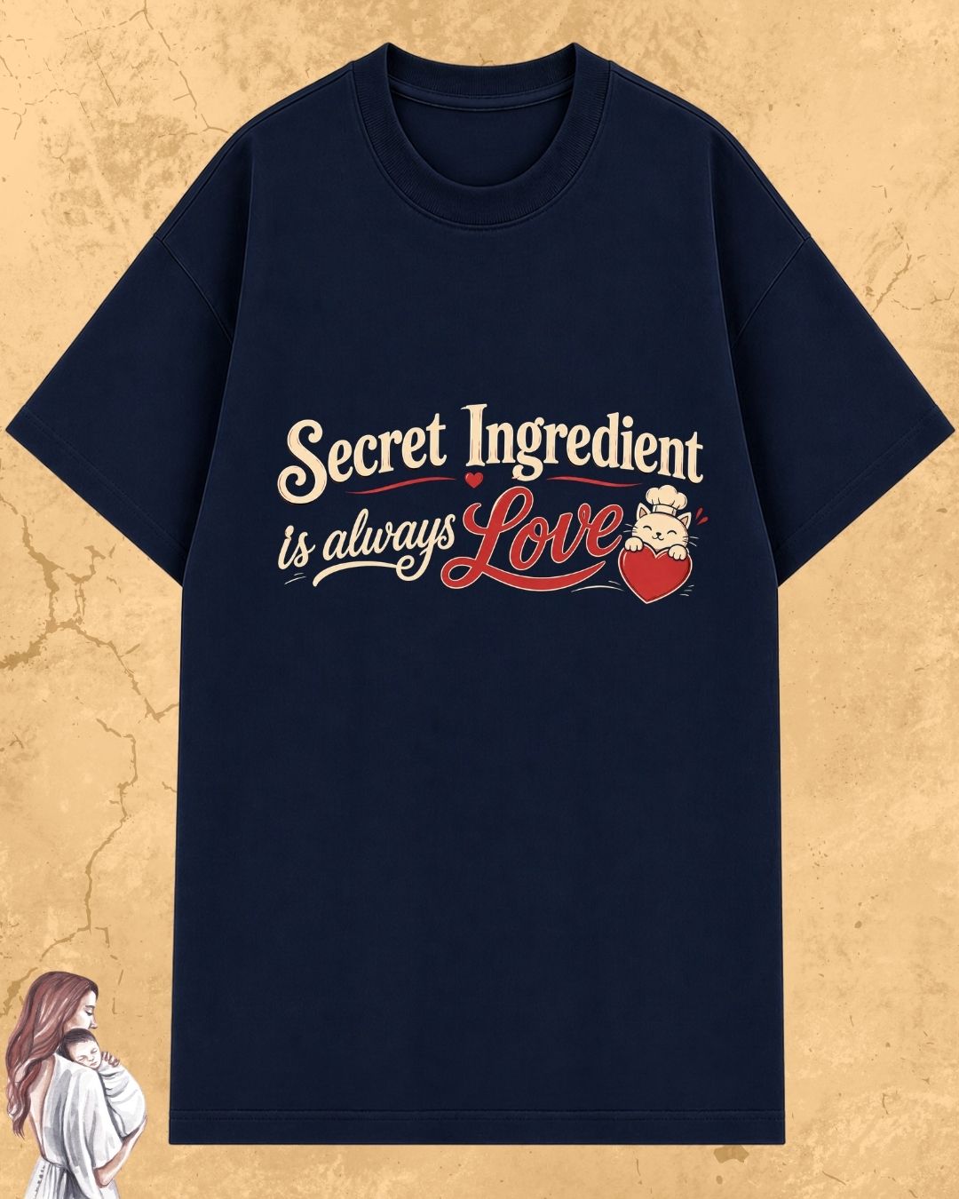 Purr Mom Cotton Tshirt