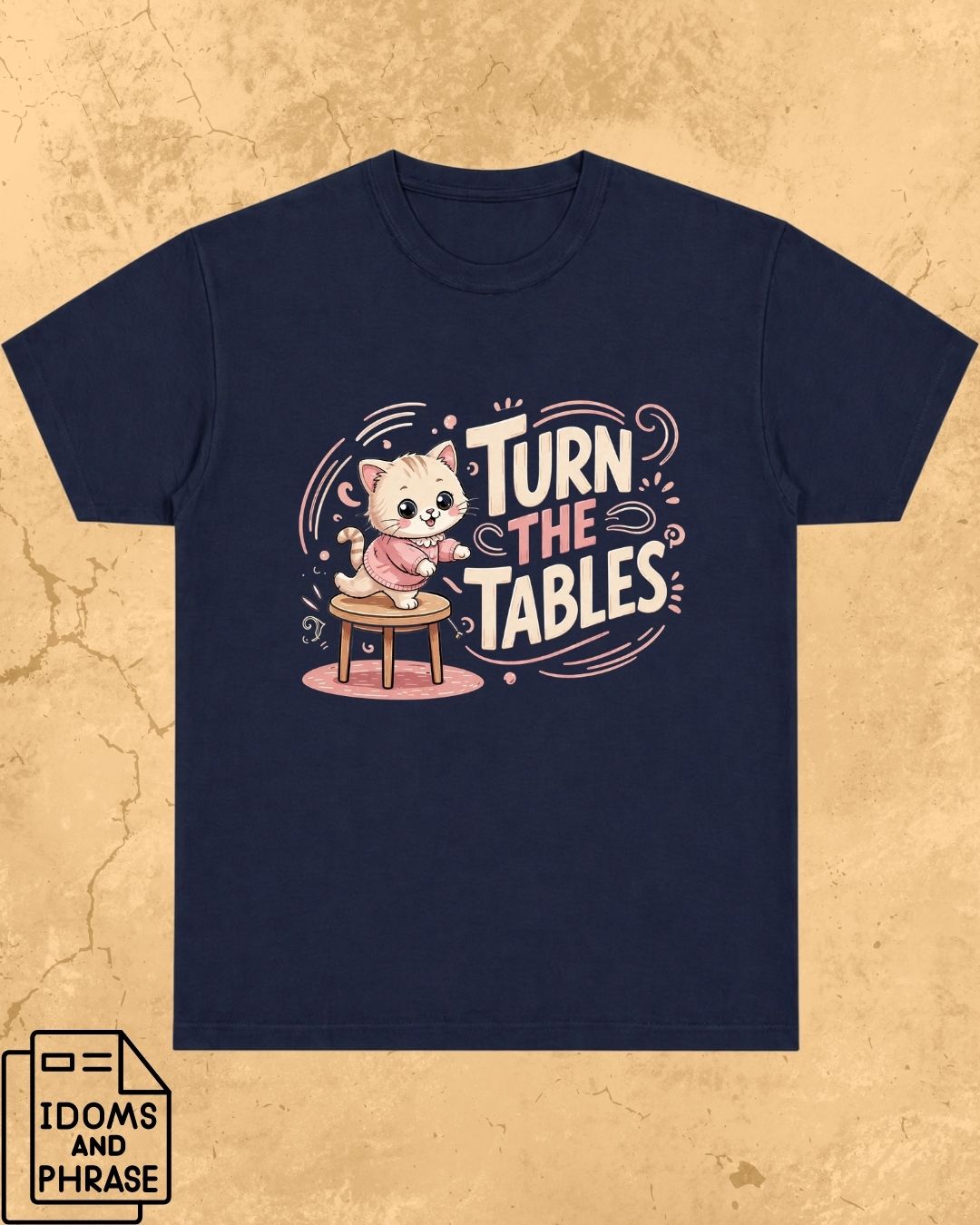 Idiom Whisker Cotton Tee
