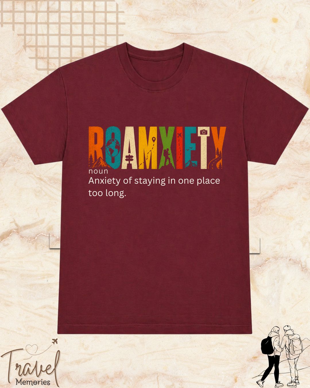 Hinglish Dictionary Travel Cotton Tshirt