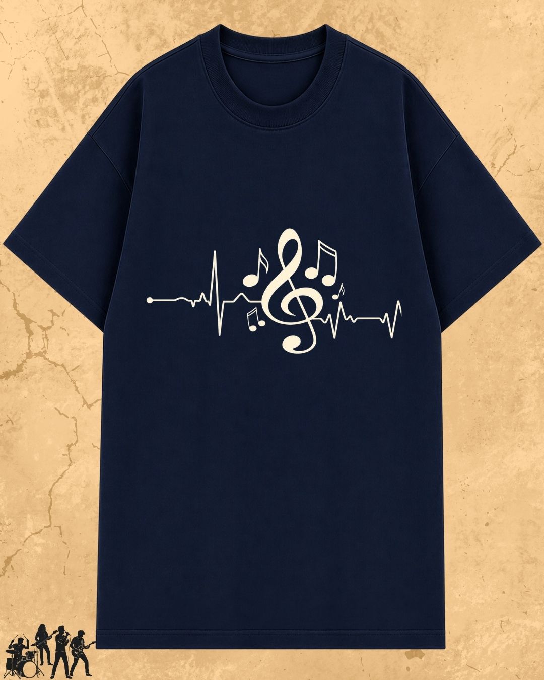 Soul Vibes Music Cotton T-Shirt