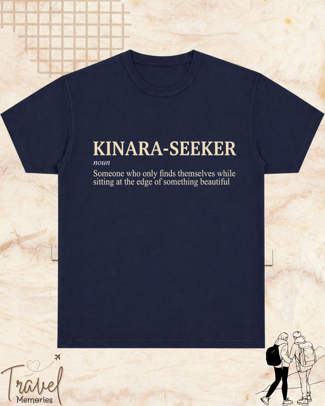 Hinglish Minimalist Dictionary Travel Cotton Tshirt