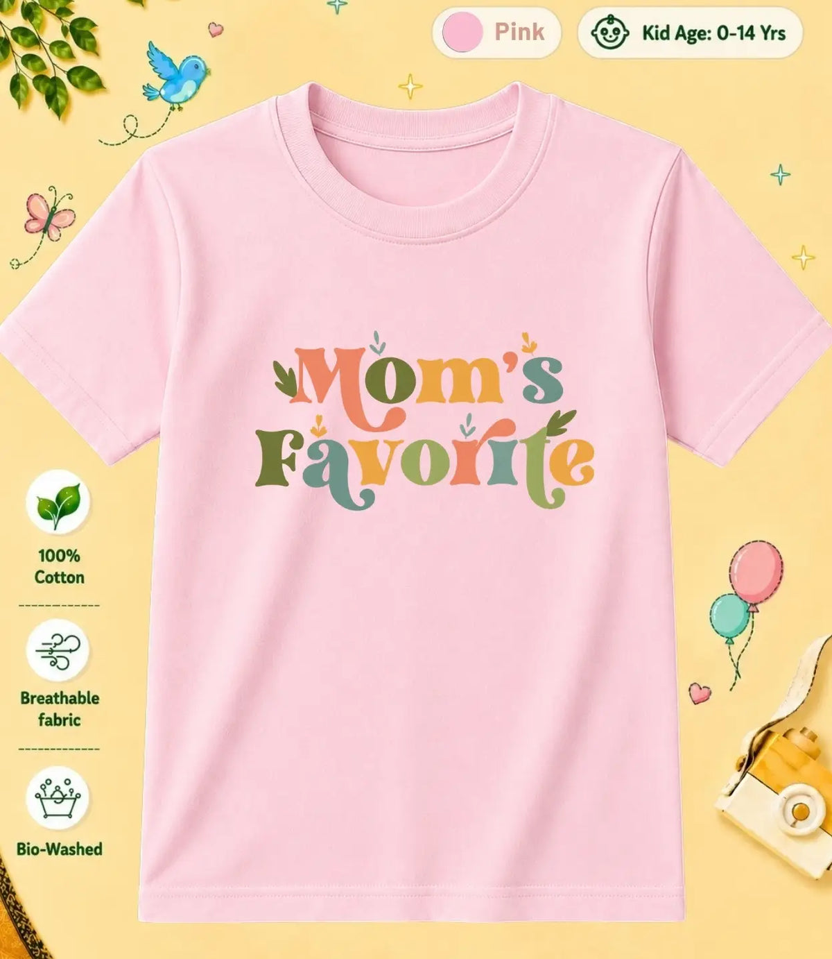 DAD & MOM Treasure kids Cotton Tee