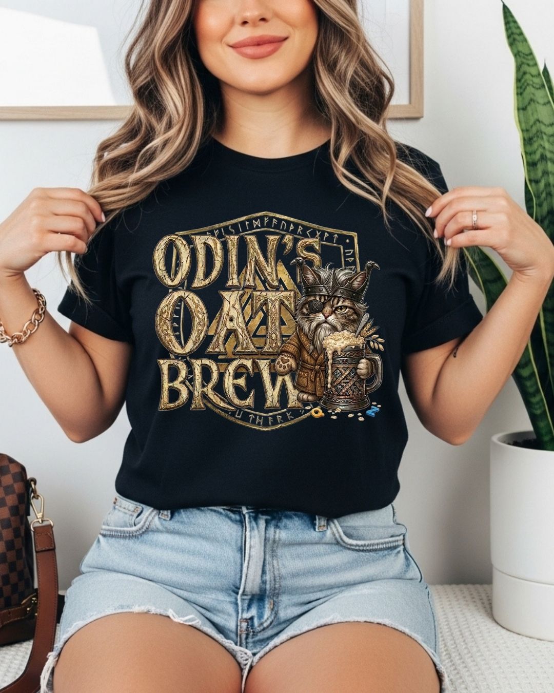 Mythic Beer Warrior Cotton T-Shirt