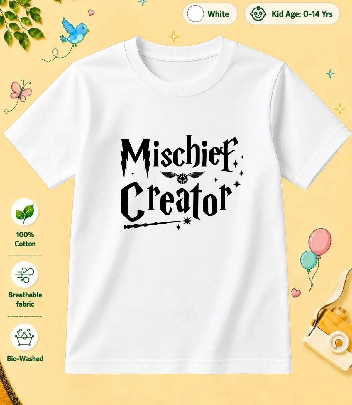 19 December Special Day Kid Cotton Tee