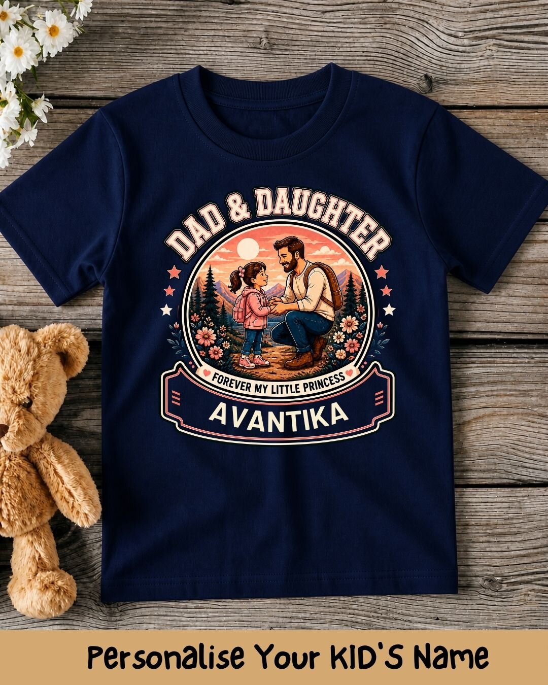 Family Bond Custom Kid's Cotton Tee