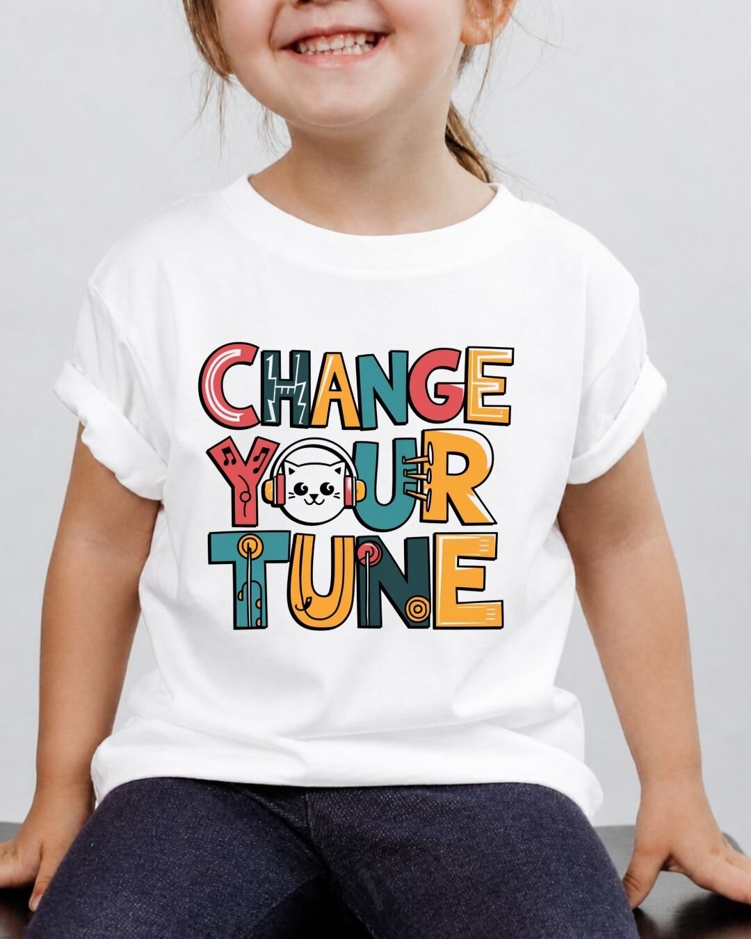 Music Kid Cotton Tee