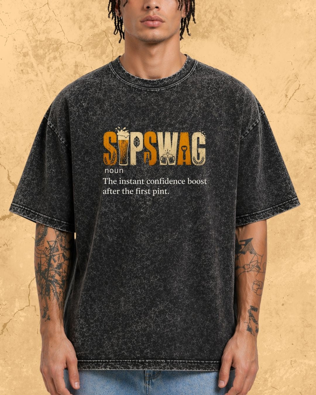 Hinglish Beer Dictionary Cotton Tshirt