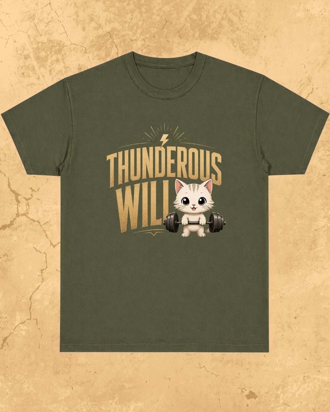 Meow Workout Cotton Tee
