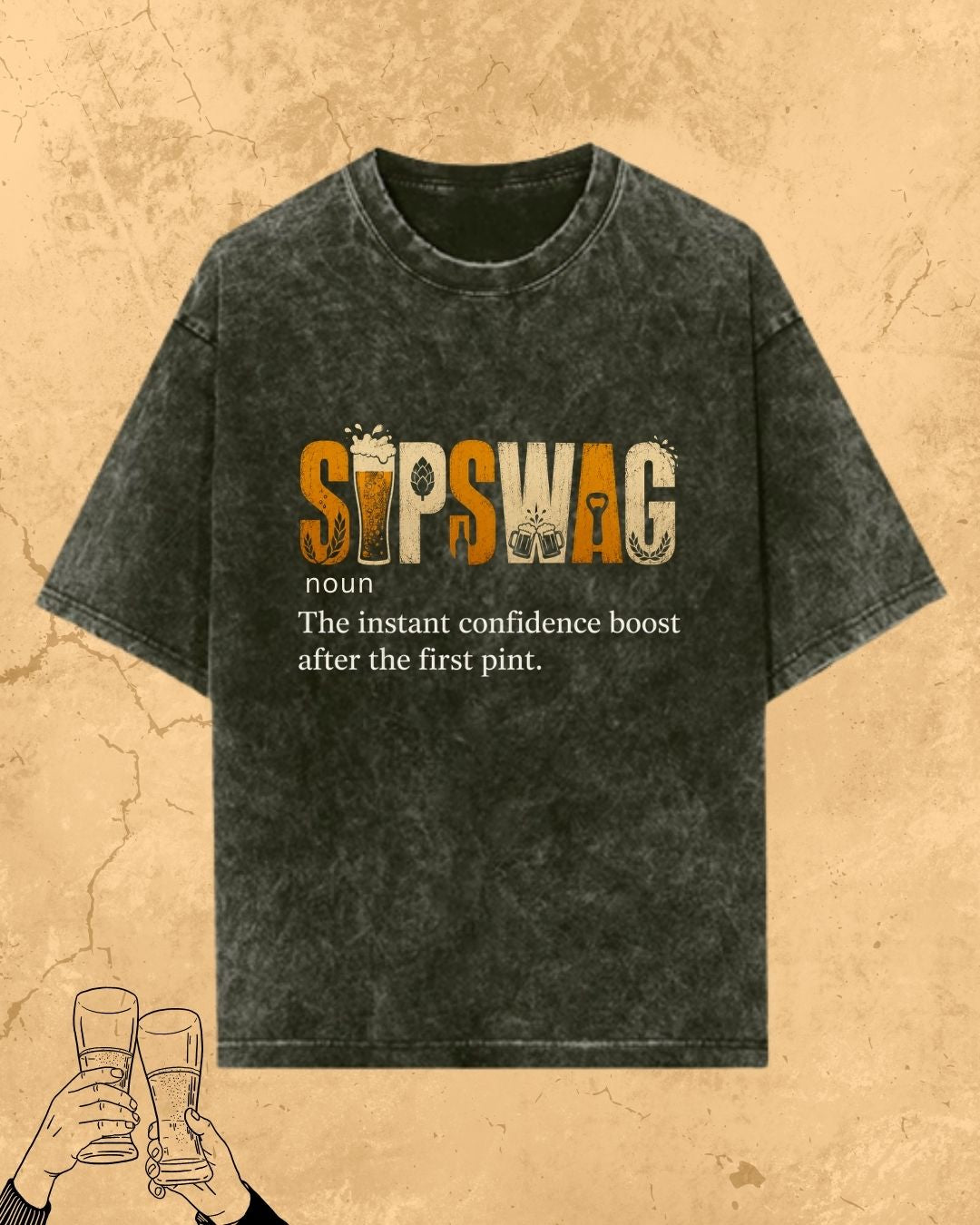 Hinglish Beer Dictionary Cotton Tshirt