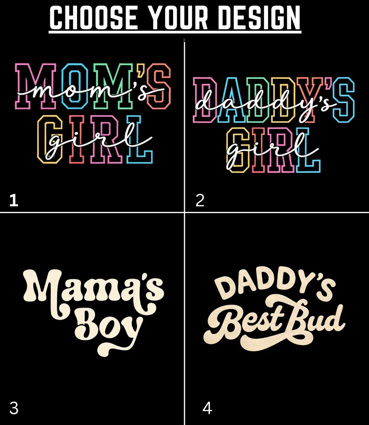 MOM - DAD Blessing Kid Cotton Tee