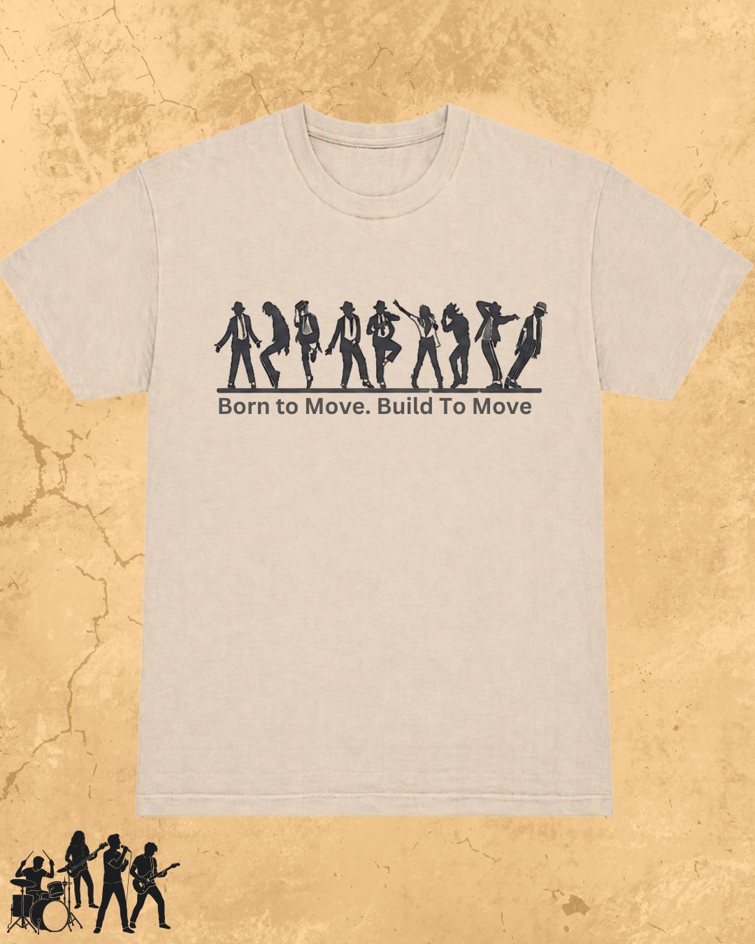 White Michael Jackson Cotton Tee