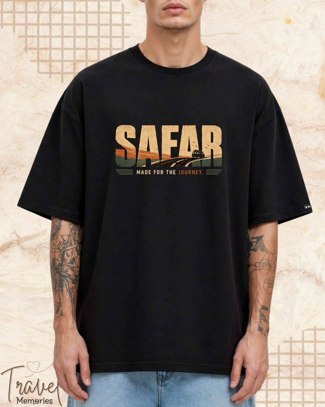 Dil Se Traveller Cotton Tshirt