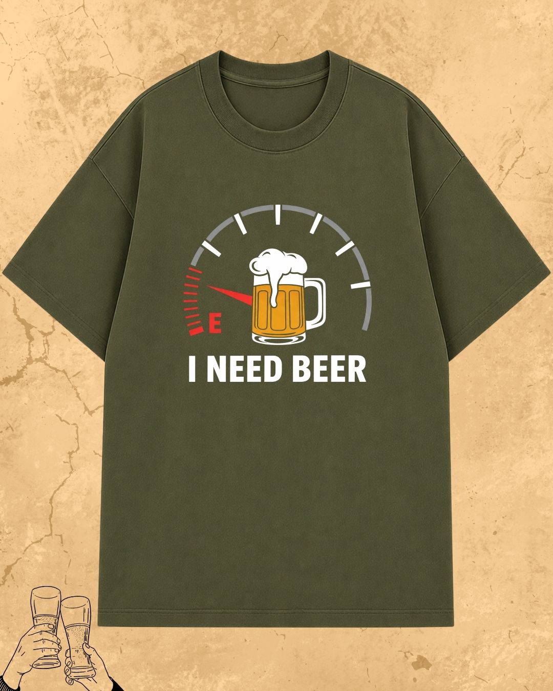 Beer Over Love Cotton Tshirt