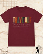 Travel Dictionary Cotton Tshirt