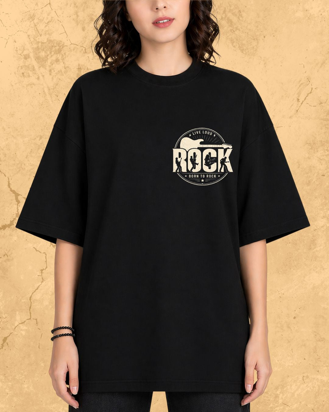 Rock Music Cotton Tshirt