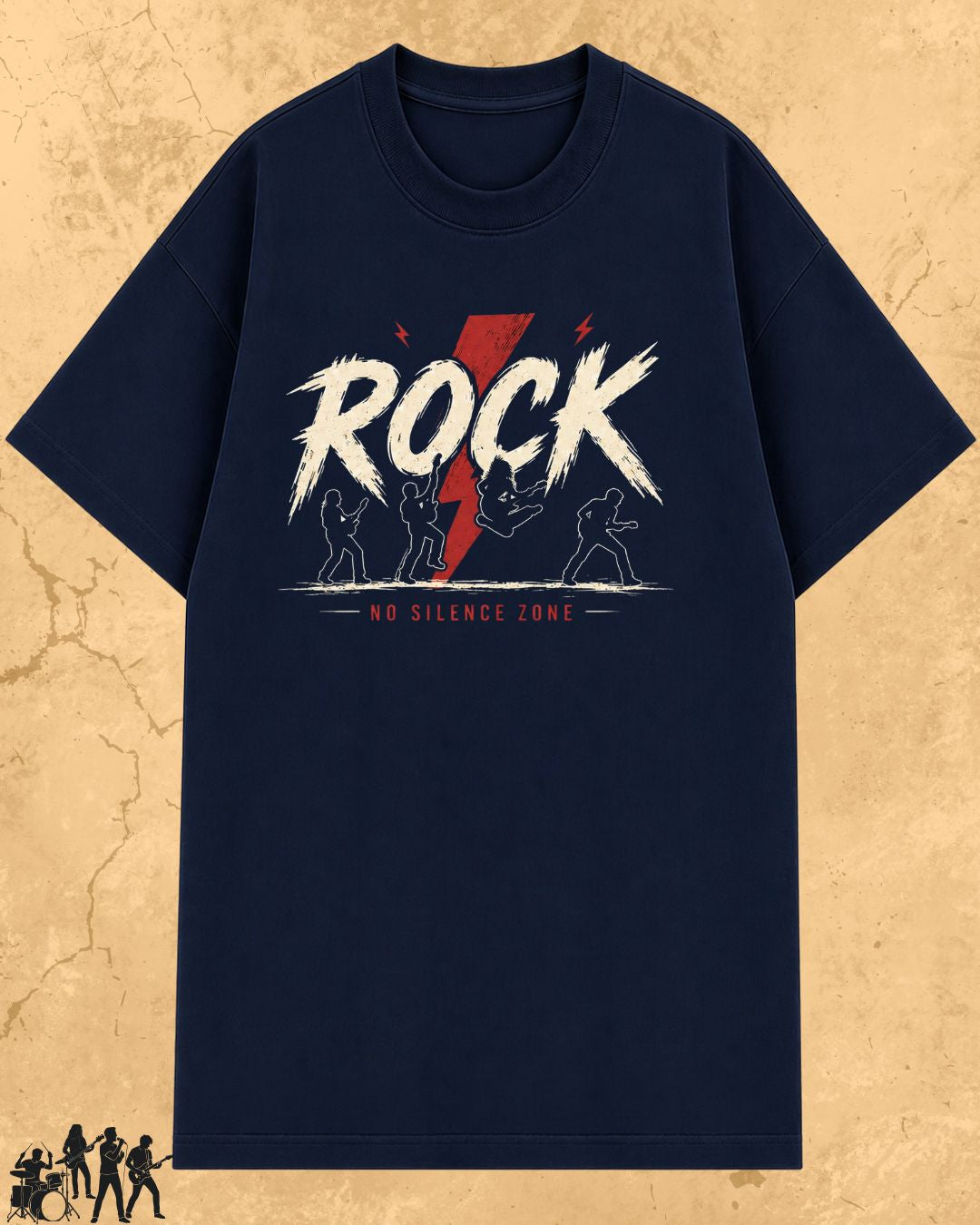 Rock Music Cotton Tshirt