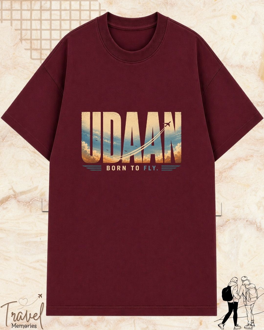 Dil Se Traveller Cotton Tshirt
