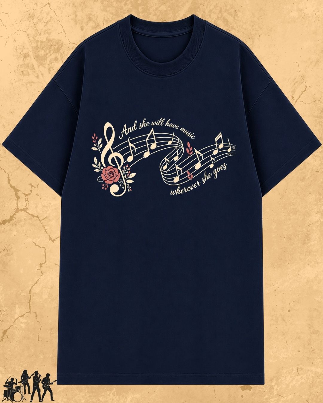 Soul Vibes Music Cotton T-Shirt