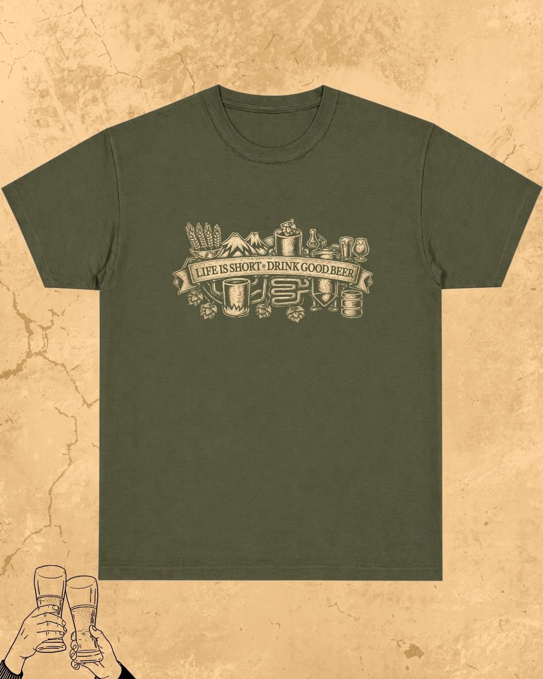 Beer Chill Cotton Tshirt
