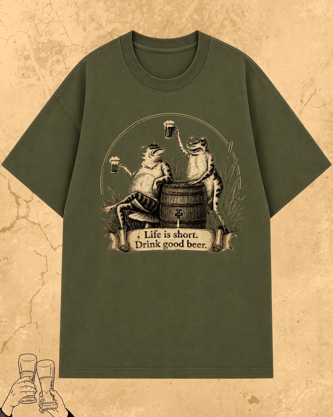 Beer Chill Cotton Tshirt