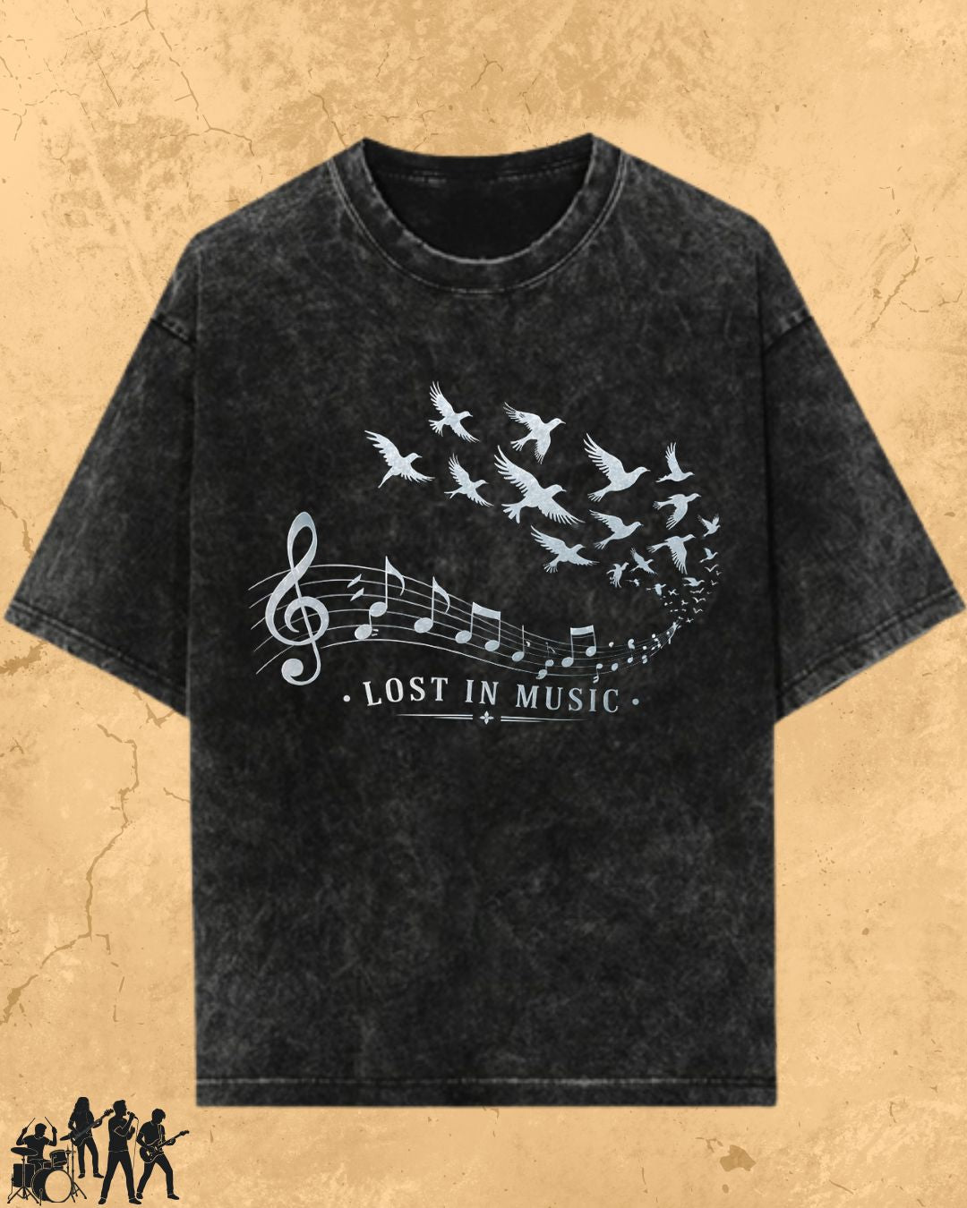 Music Freedom Cotton Tshirt