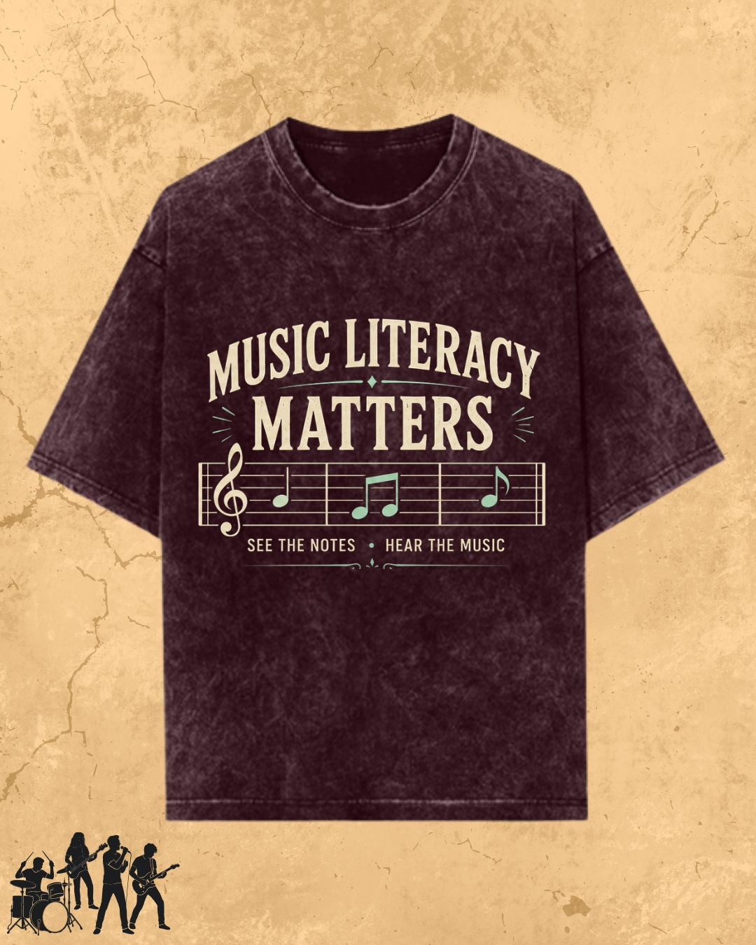 Music Literacy Matters Cotton T-Shirt