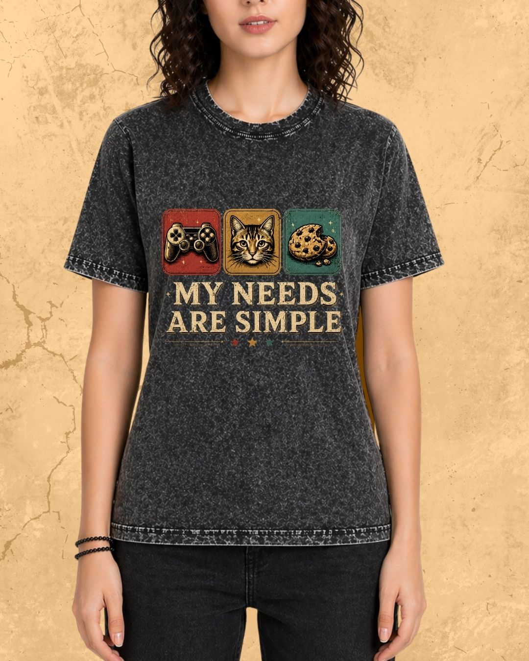 Purrfect Gamer Cotton Tshirt