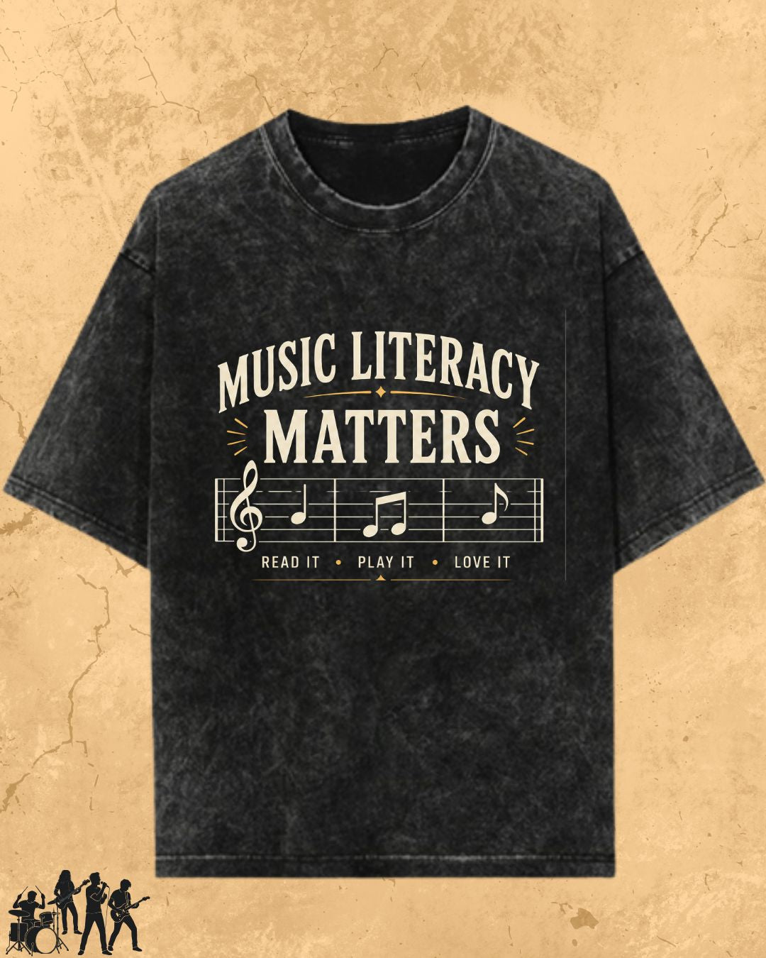 Music Literacy Matters Cotton T-Shirt