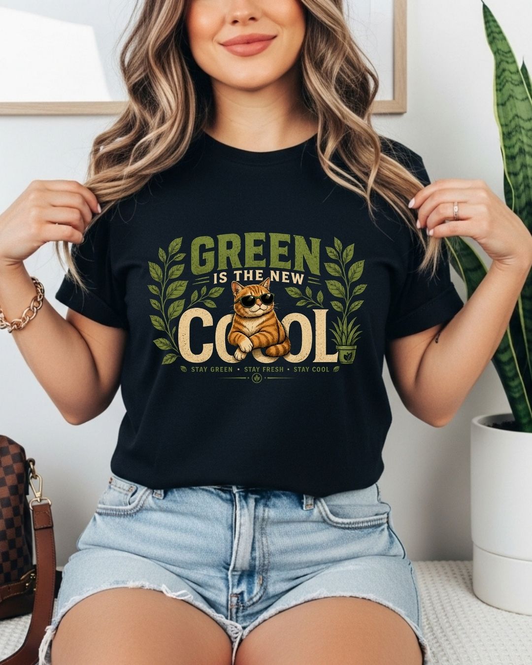Purr Eco Life Cotton Tshirt