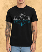 Mountain Reflection Cotton Tshirt