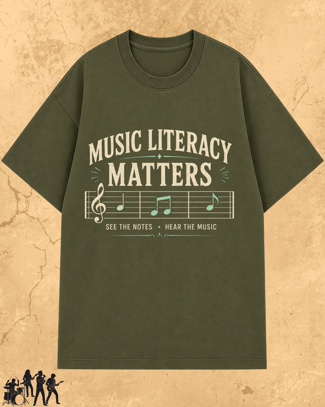 Music Literacy Matters Cotton T-Shirt