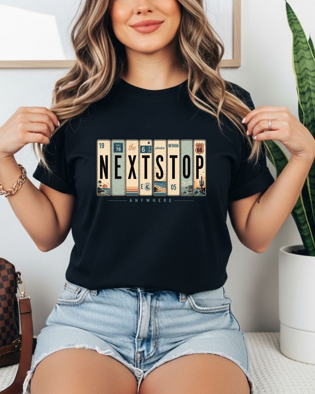 Roadtrip Travel Cotton Tshirt