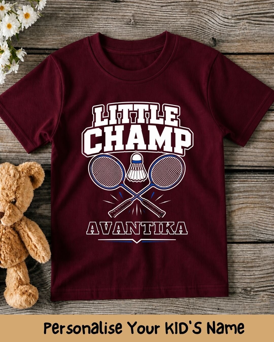 Future Sport Star Custom Kid's Cotton Tee