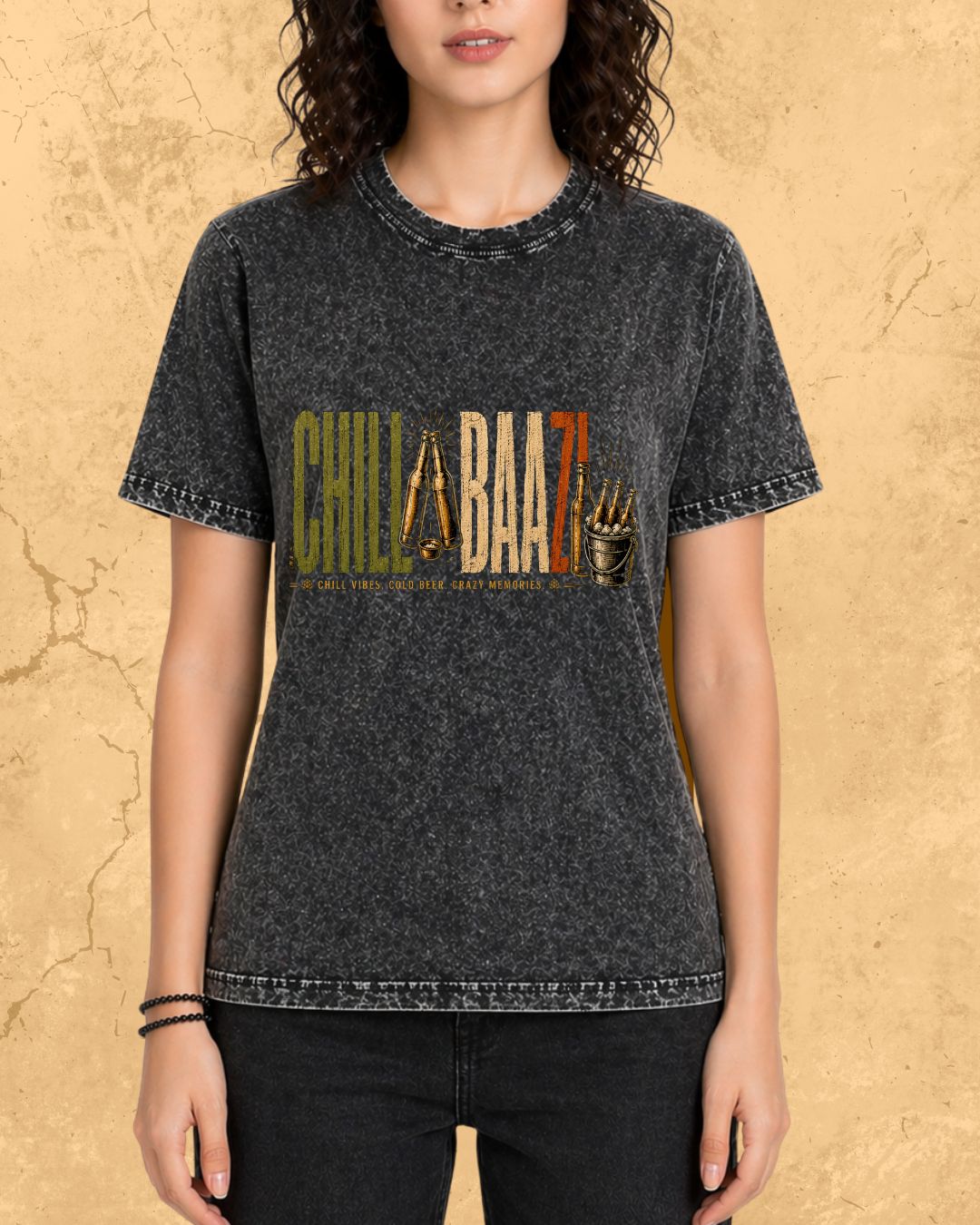 Beer Vibes Cotton Tshirt