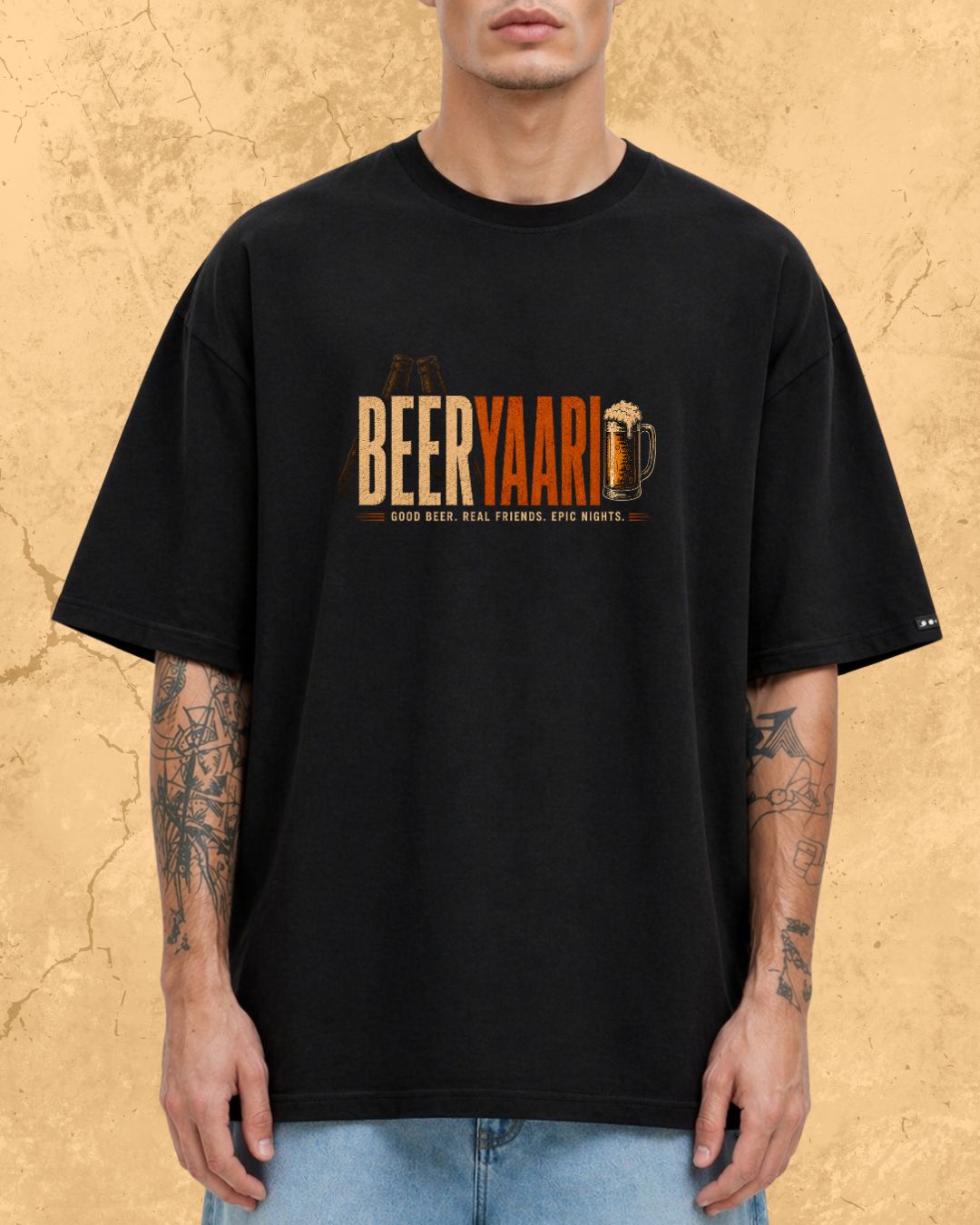 Beer Vibes Cotton Tshirt