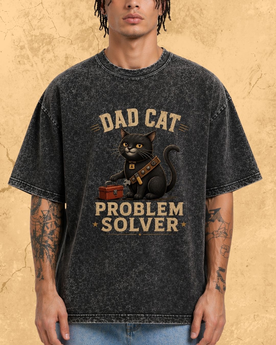 Purr Dad Cotton Tshirt