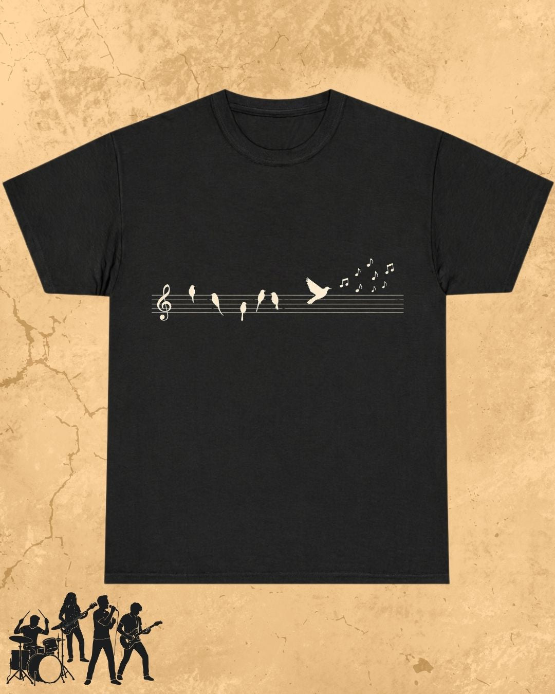 Sing Out Loud Music Cotton T-Shirt
