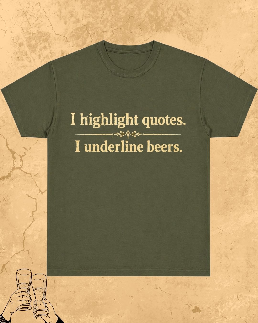 Beer Chemistry Pun Cotton Tshirt